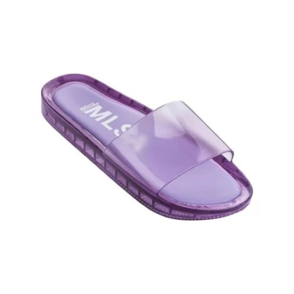 Melissa | MLSA | Beach Slides | Purple, Lilac | MAKE OFFER | Size 8, 39 | EUC